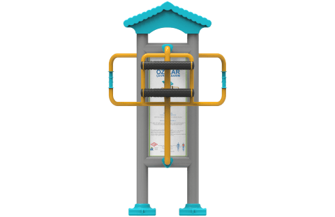 Sirt Masaj Aleti PF-209 | Dış Mekan Spor Aletleri | Erse Kent Mobilyaları